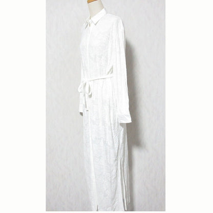ロザリームーン Stretch Lace Gown コットン混紡ドレス