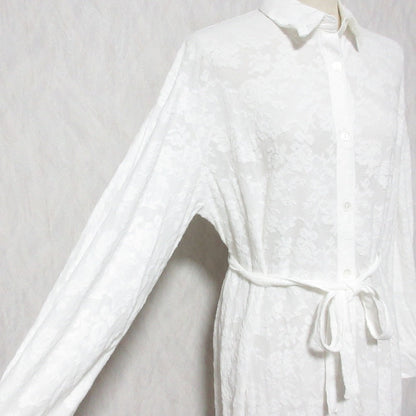 ロザリームーン Stretch Lace Gown コットン混紡ドレス