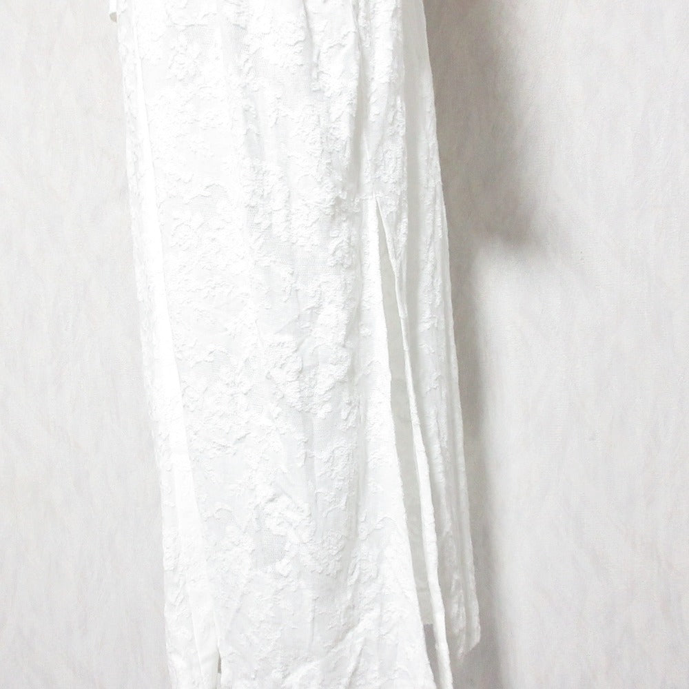 ロザリームーン Stretch Lace Gown コットン混紡ドレス