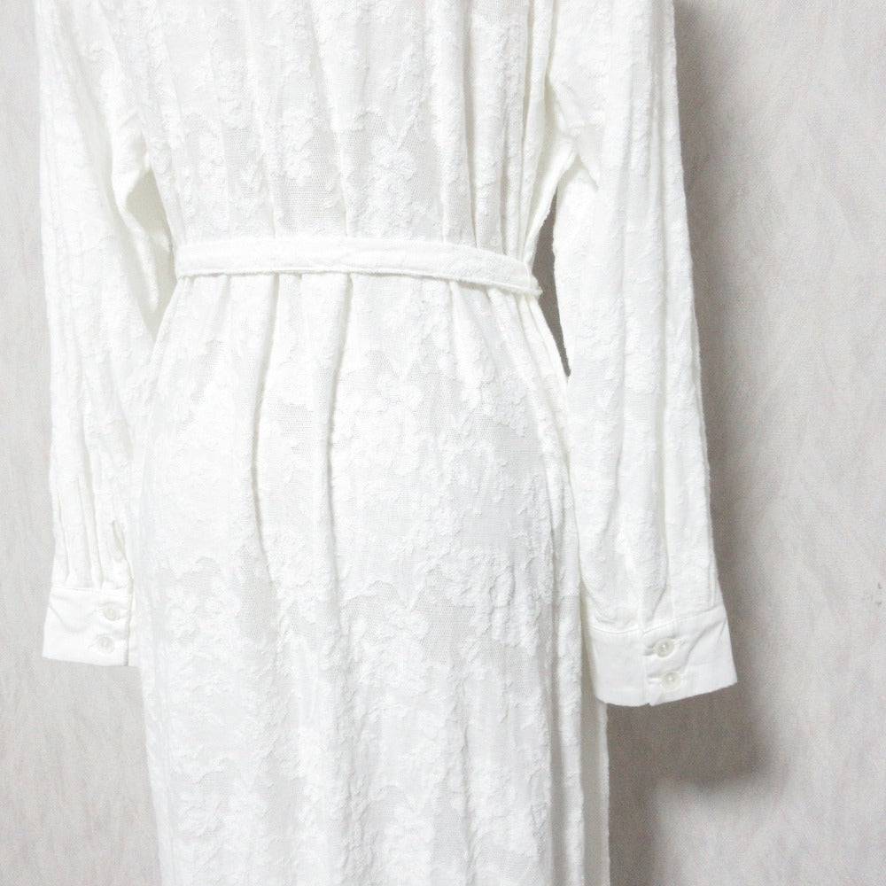 ロザリームーン Stretch Lace Gown コットン混紡ドレス
