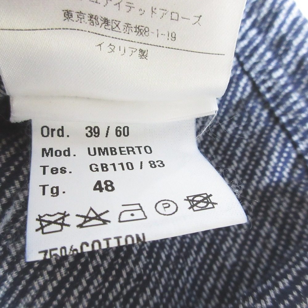 ジービーエストラウザーズ UMBERTO コットンリネンパンツ