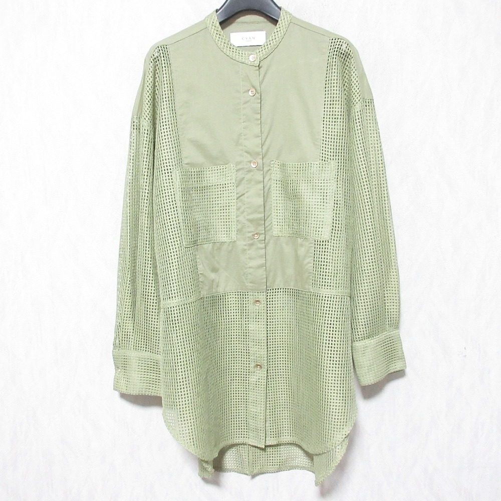 シアントーキョー メッシュシャツ