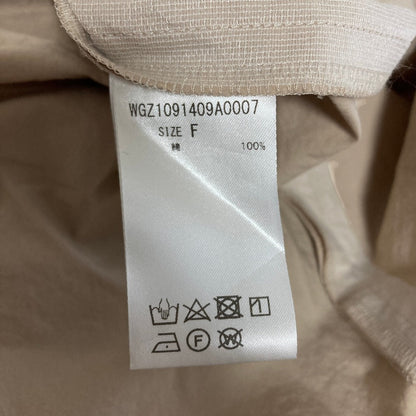 ウィムガゼット コットンクルーネックワンピース