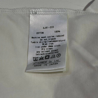 アタッチメント コットン半袖Tシャツ
