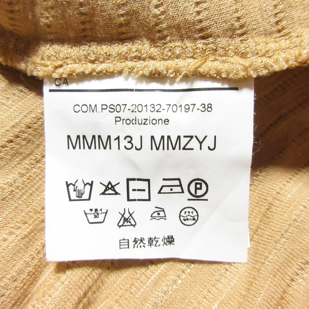 アルマーニコレッツォーニ ラメロングスリーブカットソー