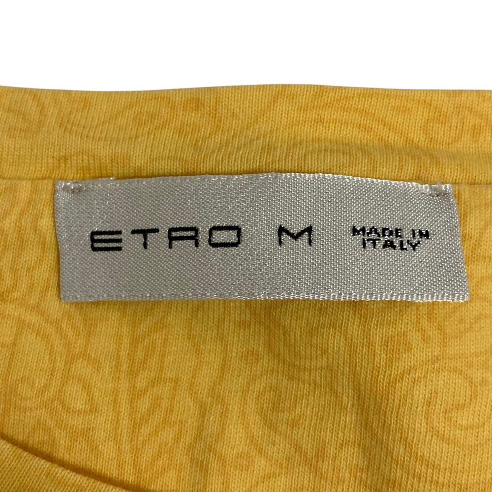 エトロ ペイズリー コットンTシャツ