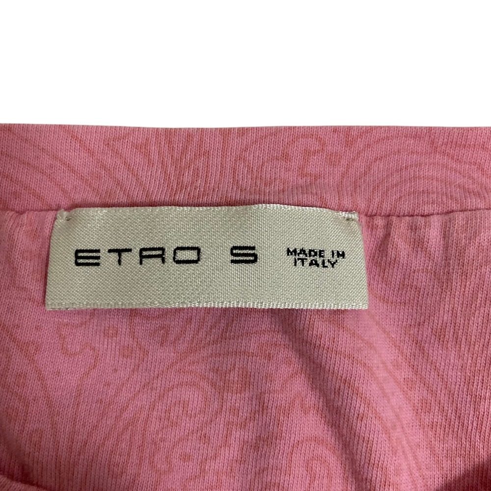 エトロ ペイズリー柄 半袖Tシャツ