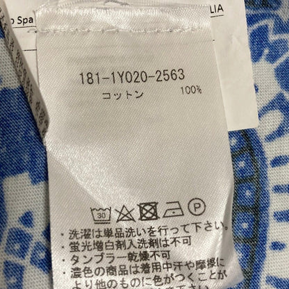 エトロ ペイズリー柄コットンTシャツ