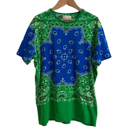 エトロ ペイズリー柄コットンTシャツ