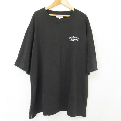 メゾンキツネ Handwriting Embroidery コットンTシャツ