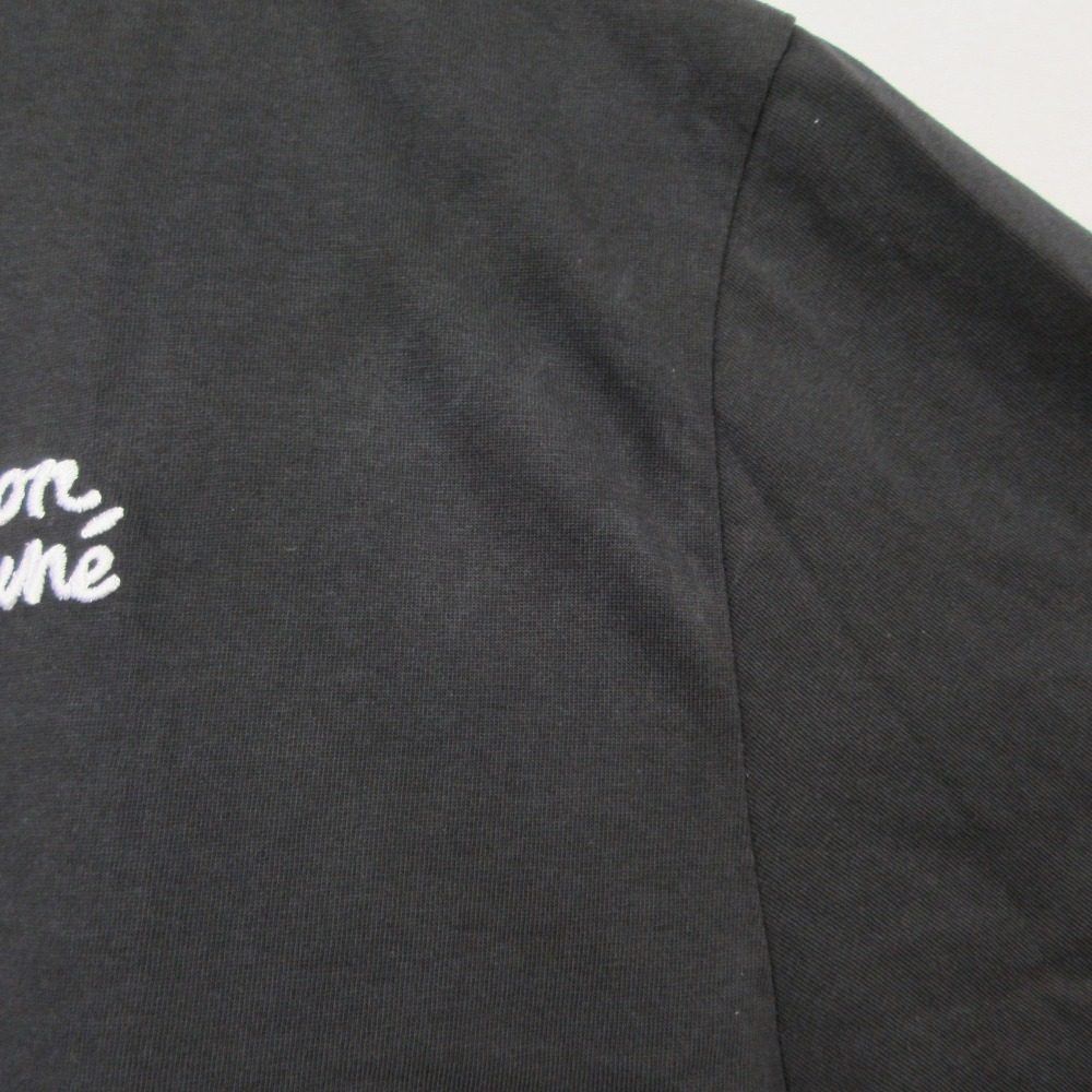メゾンキツネ Handwriting Embroidery コットンTシャツ