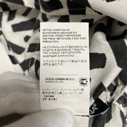 ドルチェ＆ガッバーナ 総柄ノースリーブワンピース