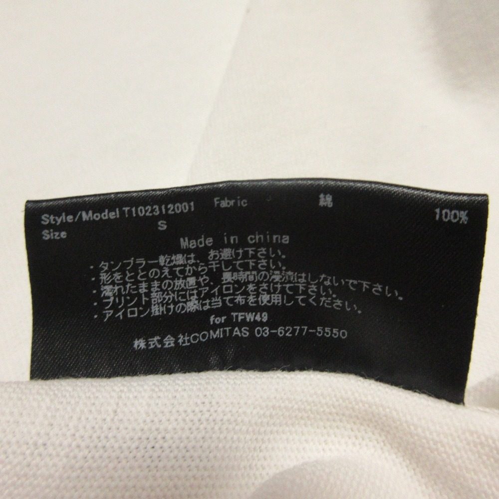 TFW49エバーラストプリント半袖Tシャツ