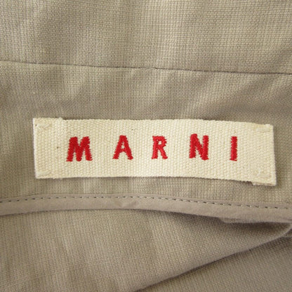マルニ ビジュー装飾リネンコート
