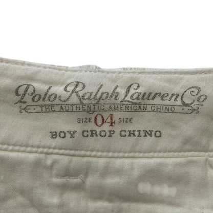 ポロラルフローレン BOY CROP CHINO ワイドパンツ