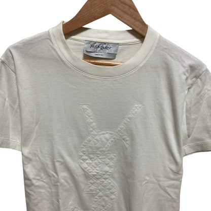 イヴサンローラン ロゴコットン半袖Tシャツ