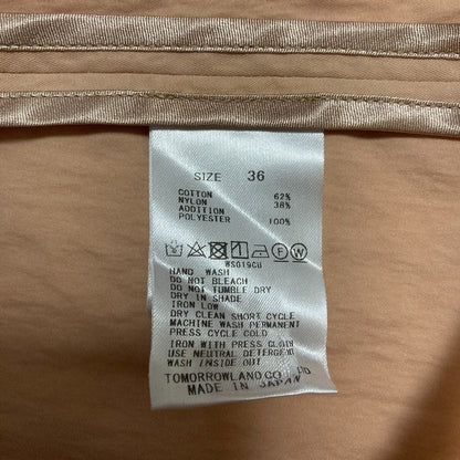 ボールジィ ハイカウントギャバジンパフスリーブブラウス