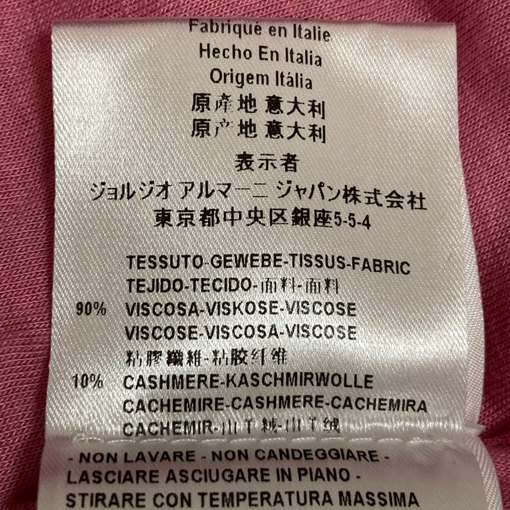 ジョルジオアルマーニバーグドルフグッドマンVネックニットカットソー限定エディション