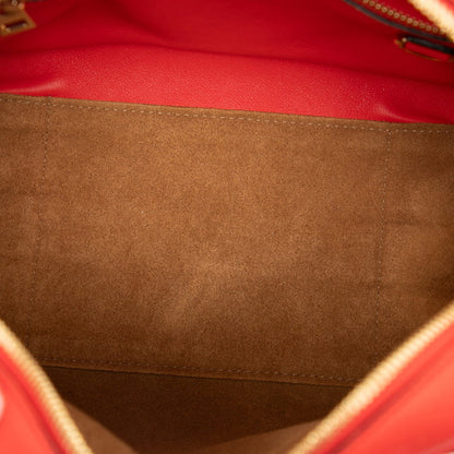 ロエベ アマソナ 75 アナグラム ロゴ レザー 2WAY バッグ