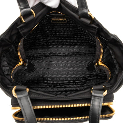 プラダ 1BG308 ナイロン レザー 2ウェイ バッグ