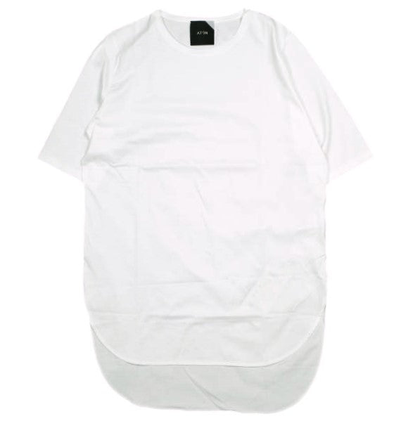 エイトン SUVIN 60/2ラウンドヘム半袖Tシャツ コットンTシャツ