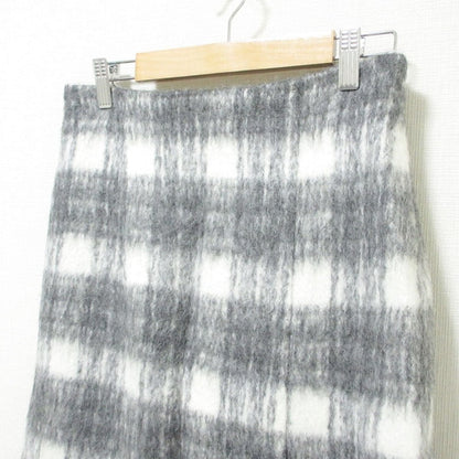 CELFORD チェック ラップ スカート ウール スカート