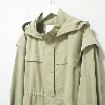 REDYAZEL バック プリーツ モッズ コート