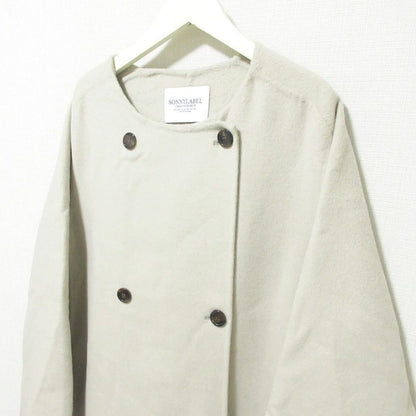 URBAN RESEARCH Sonny Label ロング ノー カラー ダブル コート