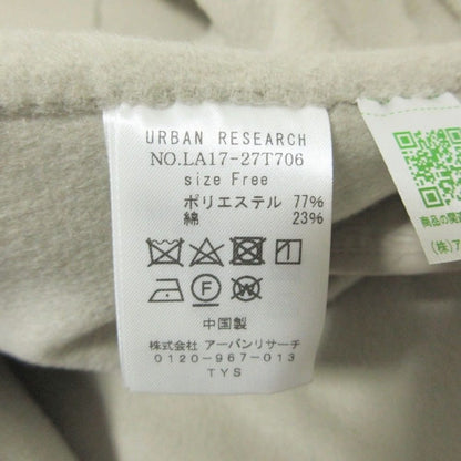 URBAN RESEARCH Sonny Label ロング ノー カラー ダブル コート