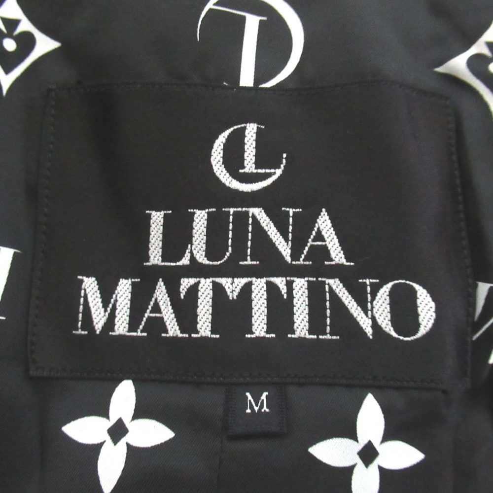 LUNA MATTINO 刺繍 ダブル ブレスト テーラード ジャケット
