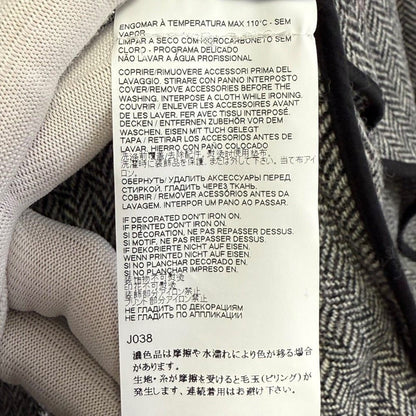 Dsquared2 エルボー パッチ ヘリンボーン テーラード ジャケット