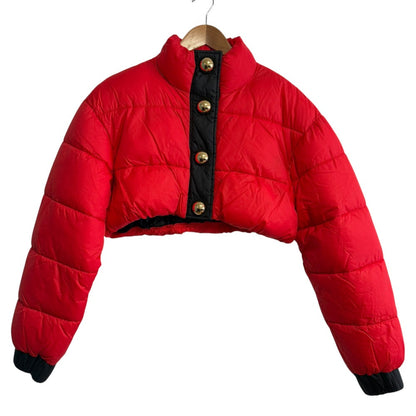 H&M x MOSCHINO ショート パデッド ジャケット