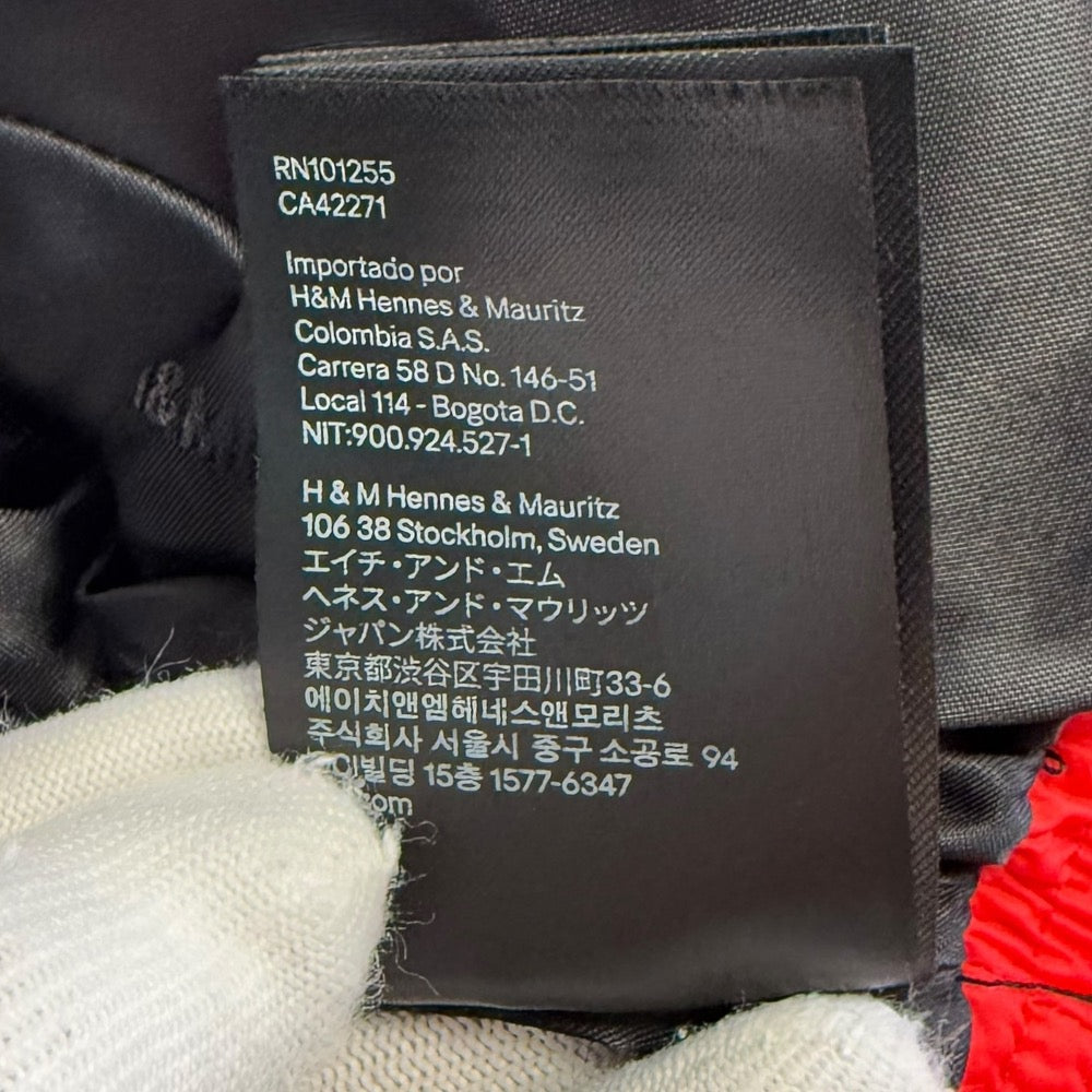 H&M x MOSCHINO ショート パデッド ジャケット