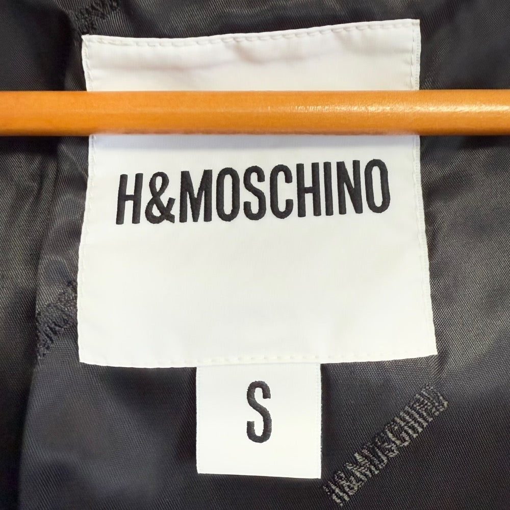 H&M x MOSCHINO ショート パデッド ジャケット
