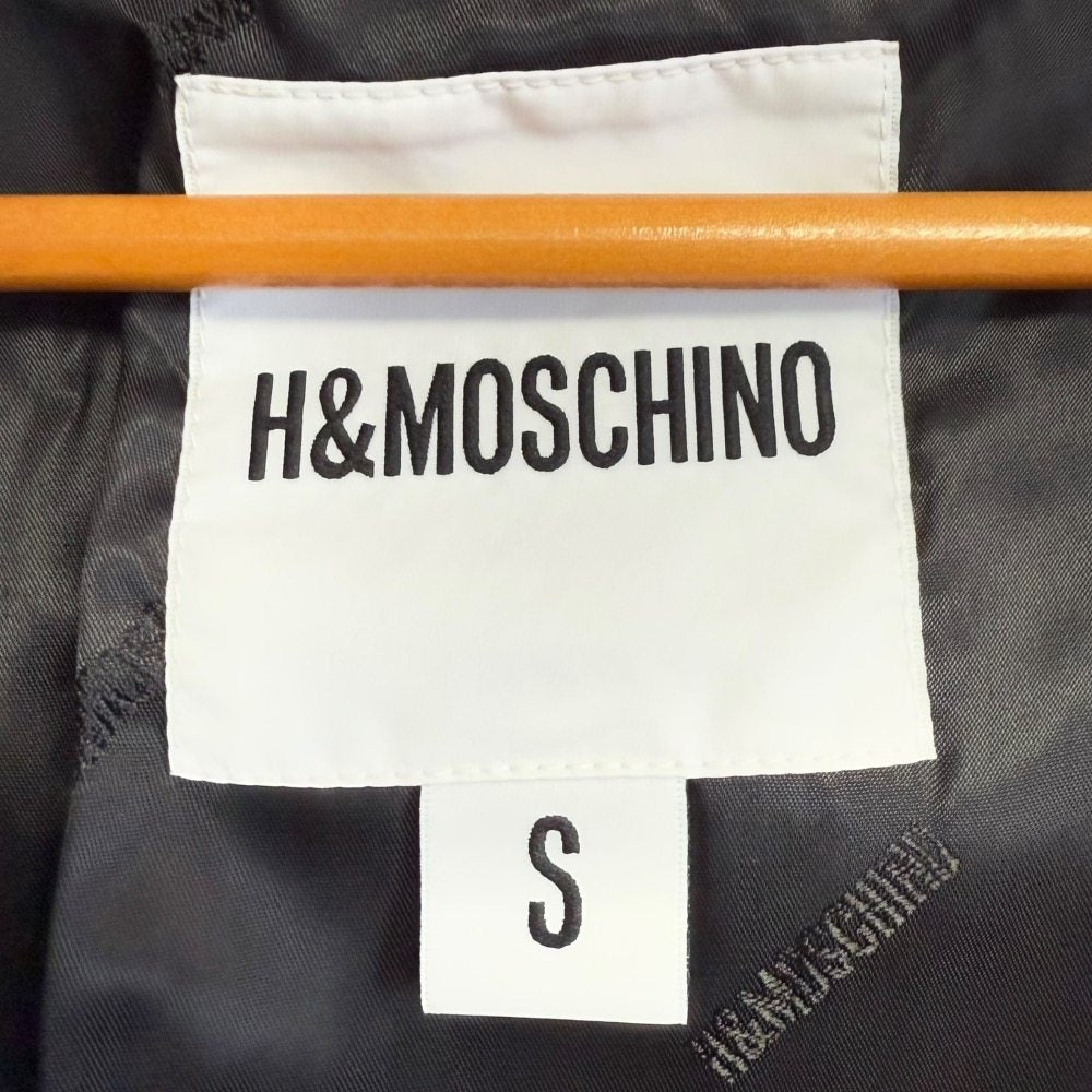 H&M x MOSCHINO ショート パデッド ジャケット