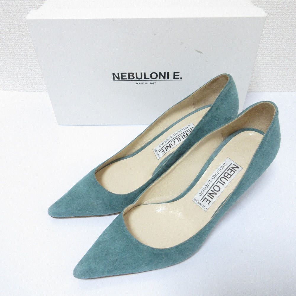 NEBULONI E. スエード レザー パンプス