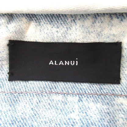 Alanui 1B シングル フリンジ デニム ジャケット