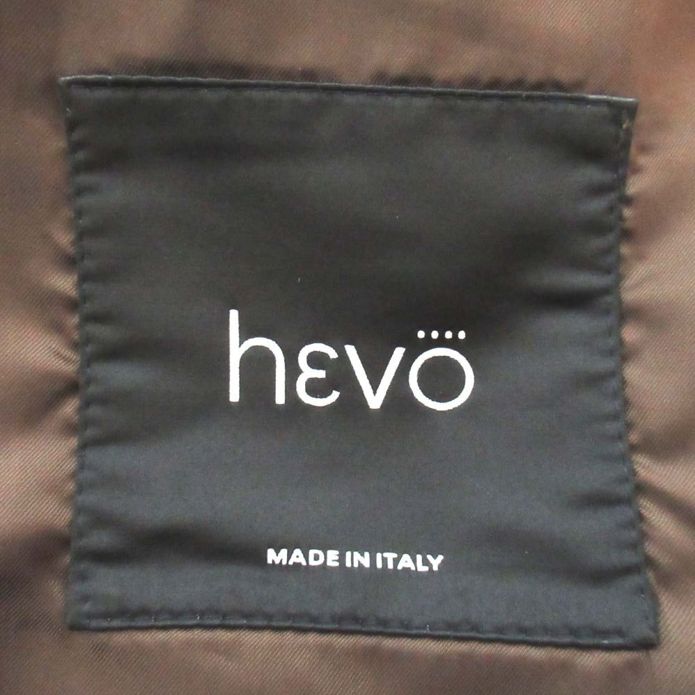 HEVO チェスターフィールド コート ウール コート