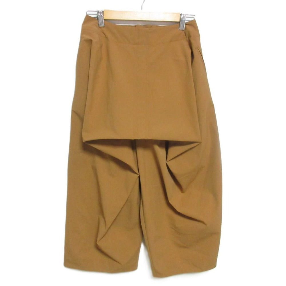 イッセイミヤケ CANOPY ストレッチクロップドワイドパンツ