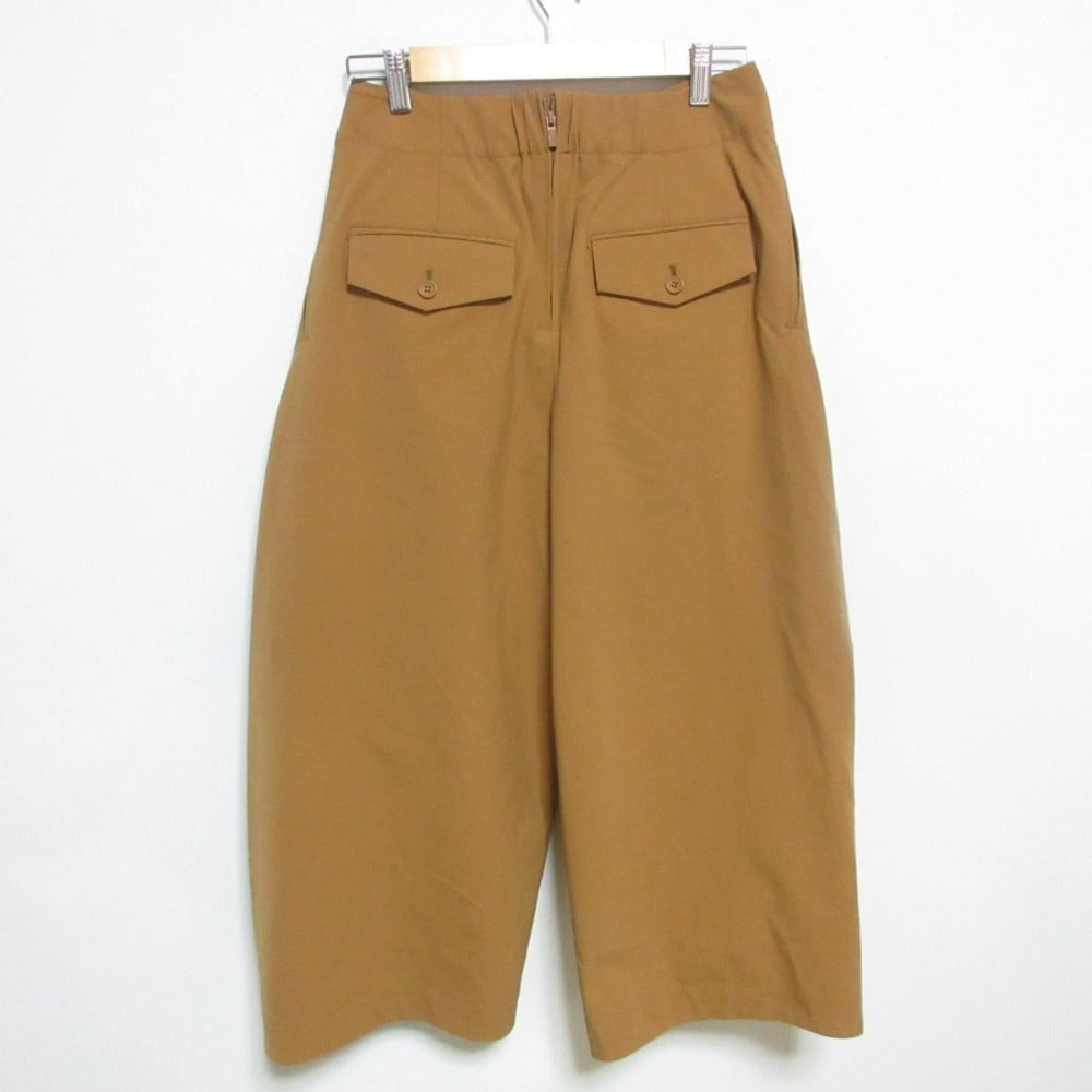 イッセイミヤケ CANOPY ストレッチクロップドワイドパンツ