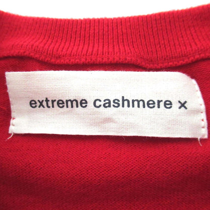 extreme cashmere X ロング コットン カシミア ドレス
