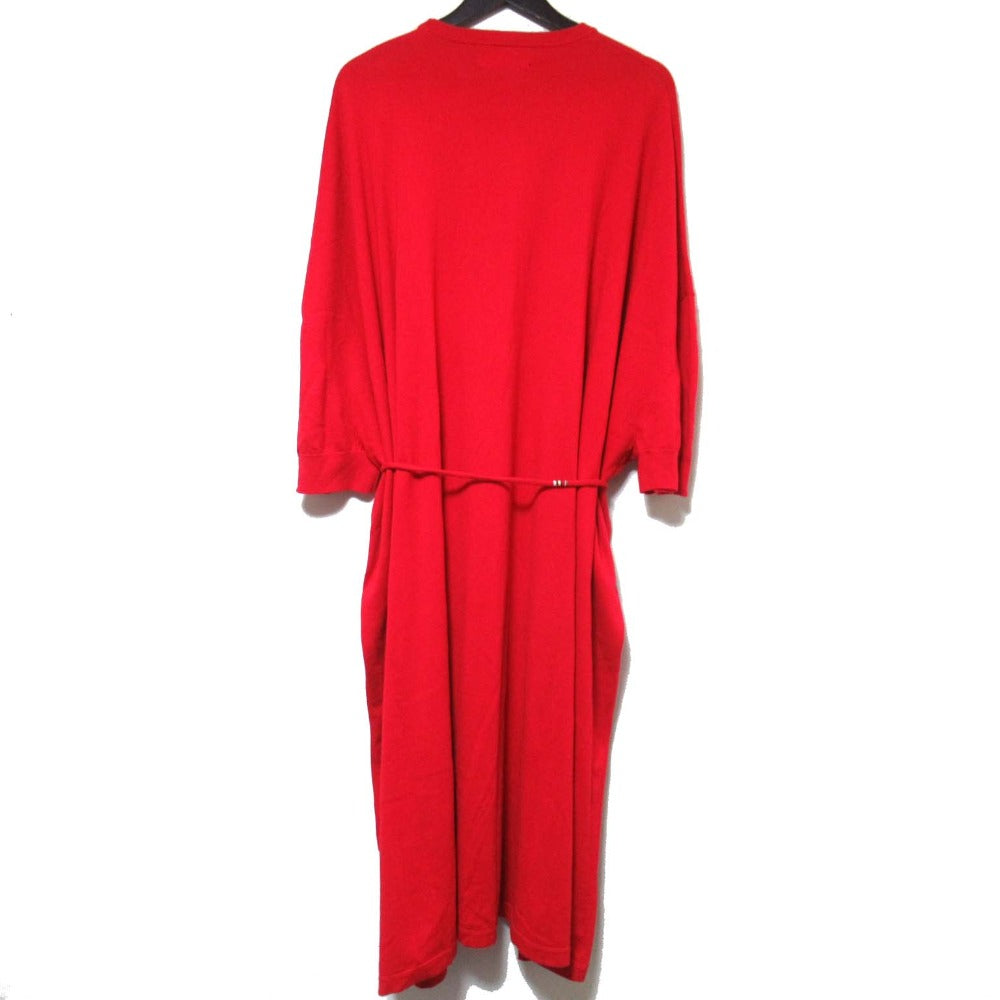 extreme cashmere X ロング コットン カシミア ドレス