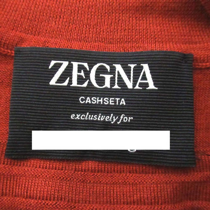 ゼニア CASHSETA カシミヤ シルク 長袖 ハイネック ニット