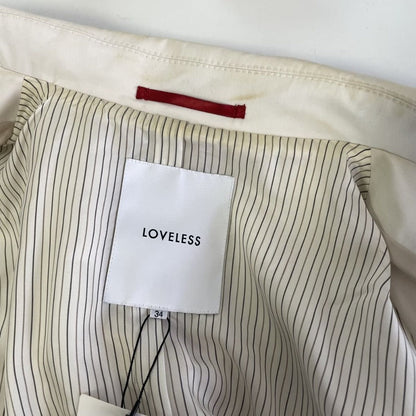 LOVELESS レイヤード ライト トレンチ コート