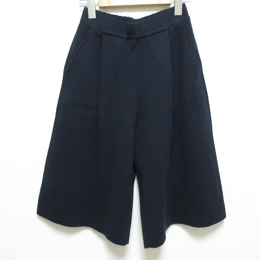 DEMY BY DEMYLEE ニットワイドクロップドパンツ
