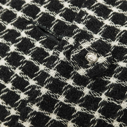 ヴェルサーチ ジーンズ ウール チェック ジャケット