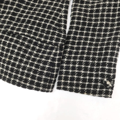 ヴェルサーチ ジーンズ ウール チェック ジャケット