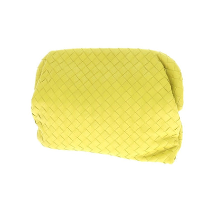 ボッテガ ヴェネタ イントレチャート ナッパ レザー クラッチ バッグ