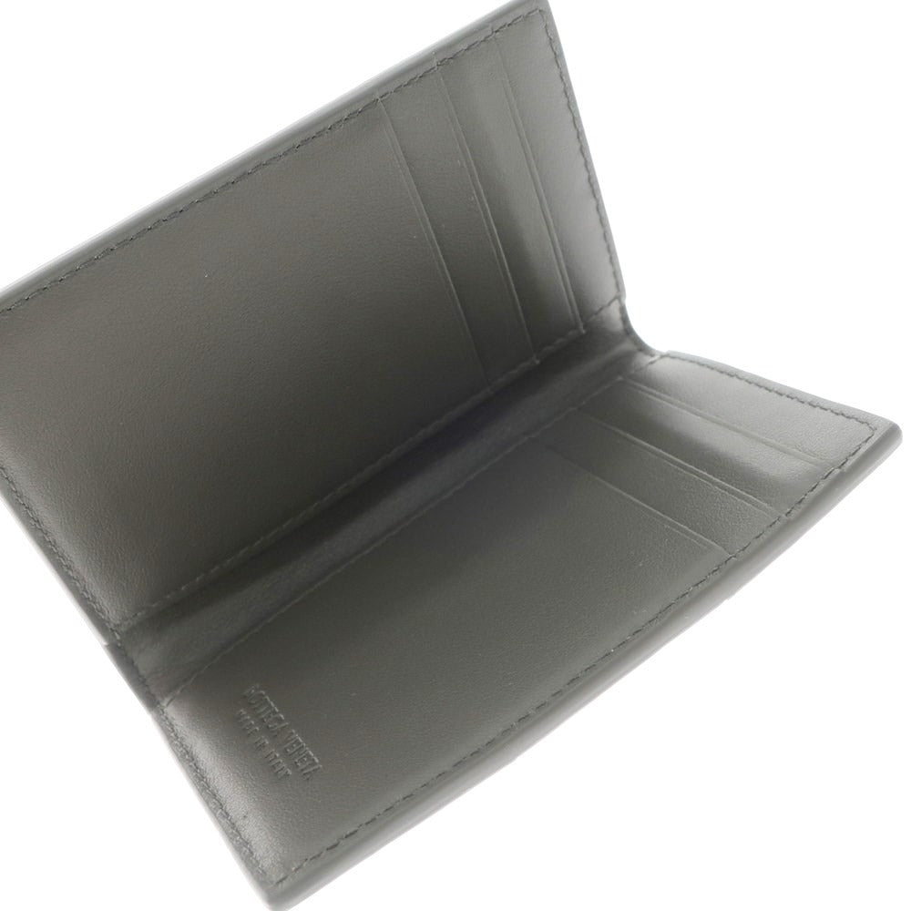 ボッテガ・ヴェネタイントレチャートレザー名刺入れ