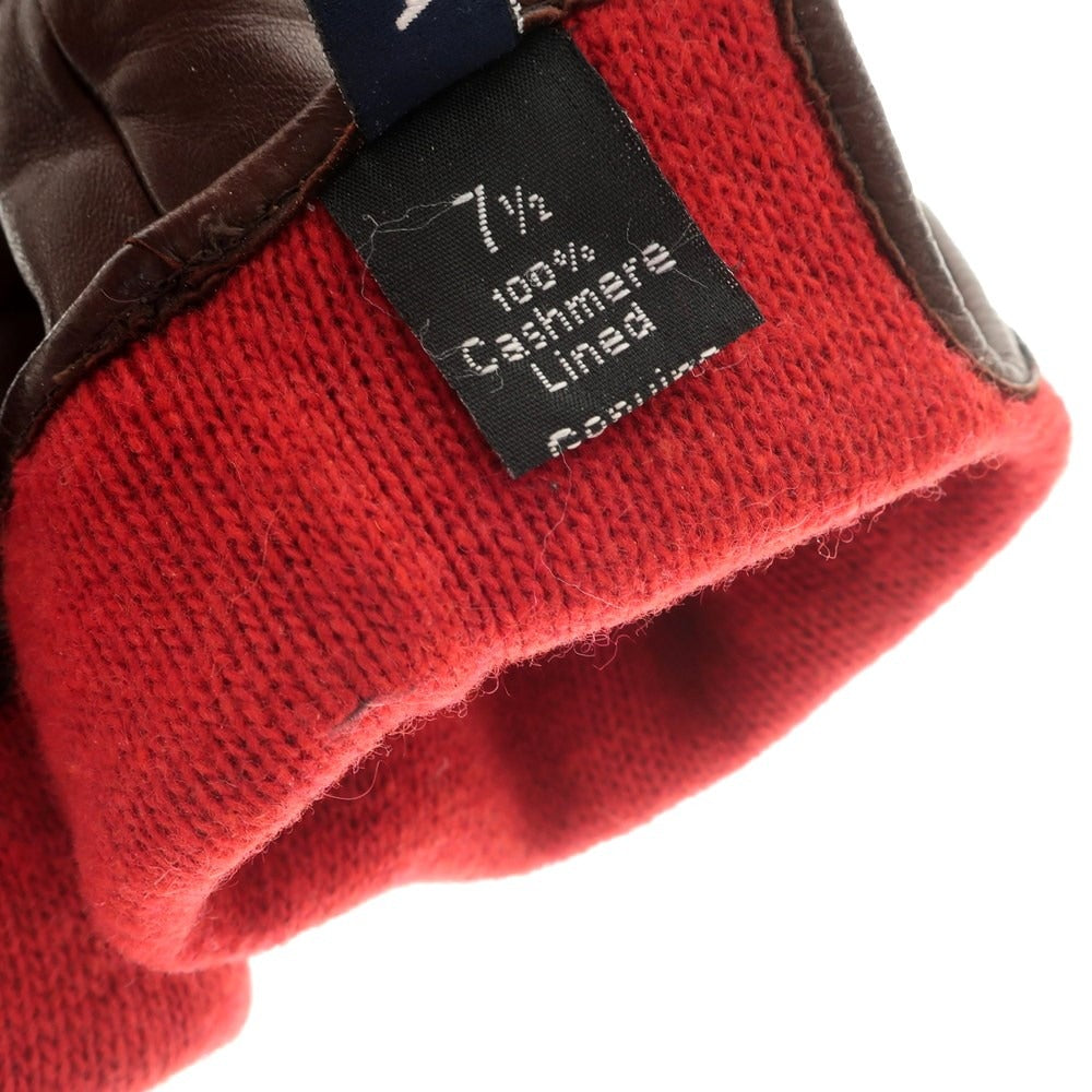 メローラ スエード カシミア ライニング グローブ